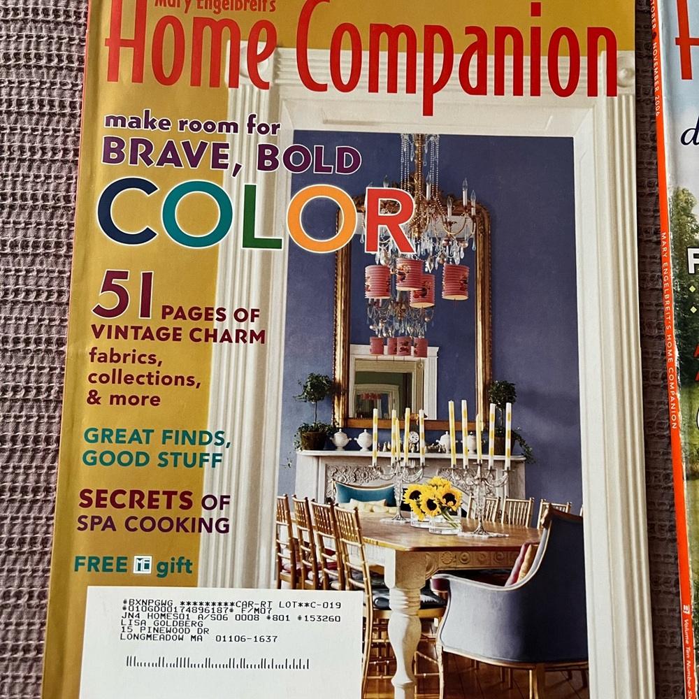 Mary Engelbreits Home Companion Magazine Collection 6 - Picture 6 of 11